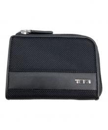 TUMI（トゥミ）の古着「ALPHA ジップ・カード・ケース(アルファ ジップ・カード・ケース)」｜ブラック