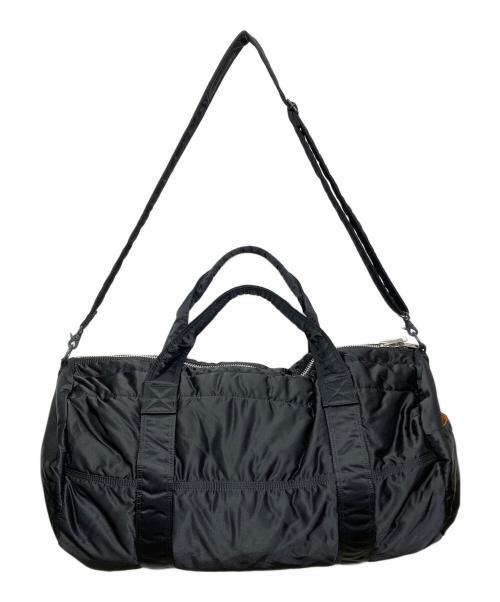 PORTER（ポーター）PORTER (ポーター) TANKER 2WAYボストンバッグ ブラックの古着・服飾アイテム