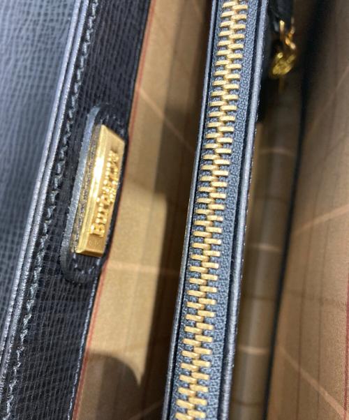 Burberry's（バーバリーズ）Burberry's (バーバリーズ) セカンドバッグ クラッチバッグ ブラックの古着・服飾アイテム