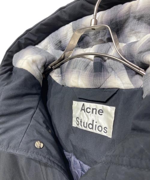 Acne studios（アクネ ストゥディオズ）Acne studios (アクネ ストゥディオズ) OZZY PADDED コート　FN-MN-OUTW000144 ブラック サイズ:44の古着・服飾アイテム