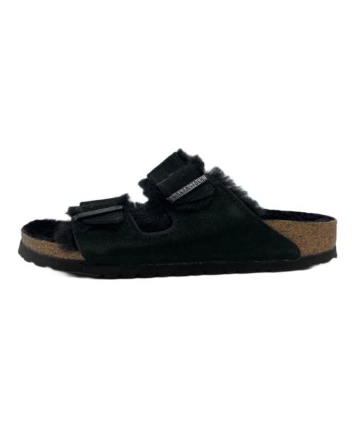 BIRKENSTOCK（ビルケンシュトック）BIRKENSTOCK (ビルケンシュトック) Arizona Shearling（アリゾナ シアリング） ブラック サイズ:24.5の古着・服飾アイテム