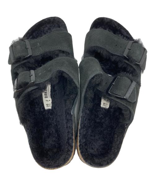 BIRKENSTOCK（ビルケンシュトック）BIRKENSTOCK (ビルケンシュトック) Arizona Shearling（アリゾナ シアリング） ブラック サイズ:24.5の古着・服飾アイテム
