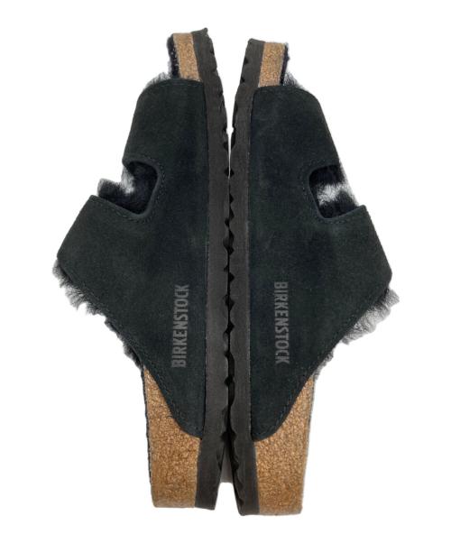 BIRKENSTOCK（ビルケンシュトック）BIRKENSTOCK (ビルケンシュトック) Arizona Shearling（アリゾナ シアリング） ブラック サイズ:24.5の古着・服飾アイテム