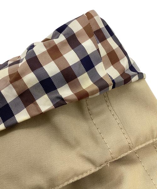 Aquascutum（アクアスキュータム）Aquascutum (アクアスキュータム) ライナー付きトレンチコート ベージュ サイズ:8の古着・服飾アイテム