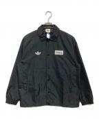 adidas Originals×oasisアディダスオリジナル×オアシス）の古着「ツアー コーチ ジャケット」｜ブラック