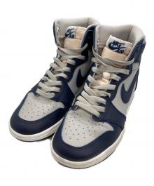 NIKE（ナイキ）の古着「Air Jordan 1 High 85 "Georgetown"（エア マックス 1 ハイ 85 ジョージタウン）」｜グレー×ネイビー
