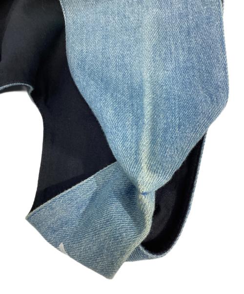 MM6 Maison Margiela（エムエムシックスメゾンマルジェラ）MM6 Maison Margiela (エムエムシックスメゾンマルジェラ) デニムショッピングトート インディゴの古着・服飾アイテム