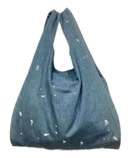 MM6 Maison Margiela（エムエムシックスメゾンマルジェラ）MM6 Maison Margiela (エムエムシックスメゾンマルジェラ) デニムショッピングトート インディゴの古着・服飾アイテム
