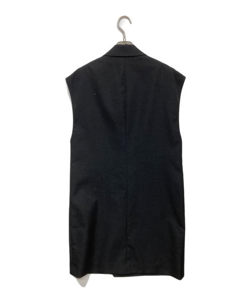 LOEFF（ロエフ）LOEFF (ロエフ) ロングジレ ブラックの古着・服飾アイテム