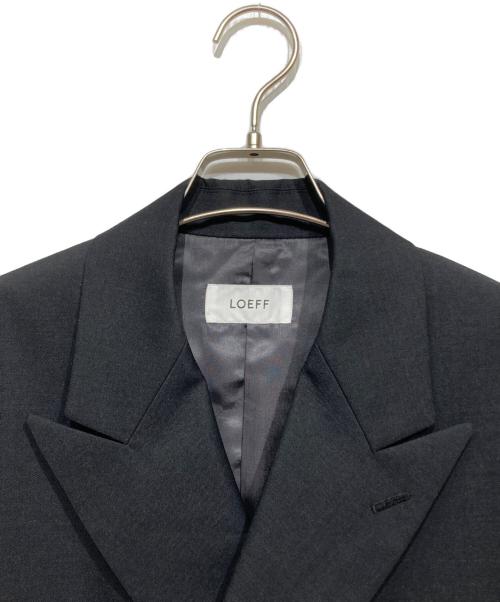 LOEFF（ロエフ）LOEFF (ロエフ) ロングジレ ブラックの古着・服飾アイテム