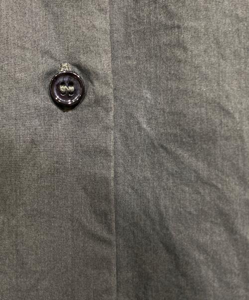 MM6 Maison Margiela（エムエムシックスメゾンマルジェラ）MM6 Maison Margiela (エムエムシックスメゾンマルジェラ) オーバーサイズ バックギャザー シャツ グリーン サイズ:38の古着・服飾アイテム