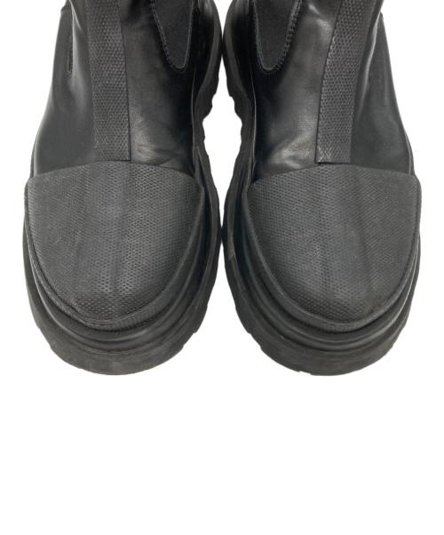 JIL SANDER（ジルサンダー）JIL SANDER (ジルサンダー) チェルシーブーツ ブラック サイズ:38の古着・服飾アイテム