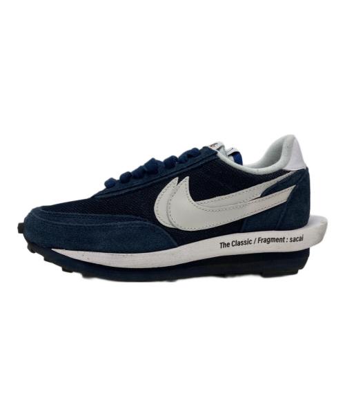 NIKE（ナイキ）NIKE (ナイキ) FRAGMENT DESIGN (フラグメントデザイン) sacai (サカイ) LD Waffle（LD ワッフル） ネイビー サイズ:24の古着・服飾アイテム