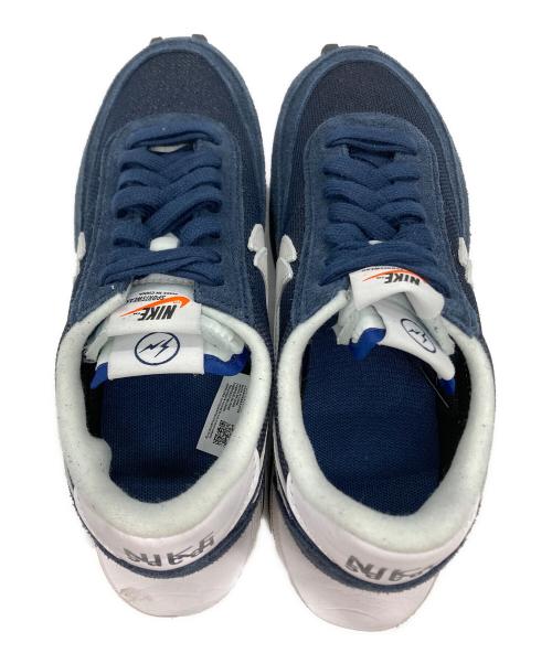 NIKE（ナイキ）NIKE (ナイキ) FRAGMENT DESIGN (フラグメントデザイン) sacai (サカイ) LD Waffle（LD ワッフル） ネイビー サイズ:24の古着・服飾アイテム