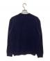 MAISON KITSUNE (メゾンキツネ) フォックスヘッド ミラノリブウール クルーネックセーター ネイビー サイズ:XS：16000円