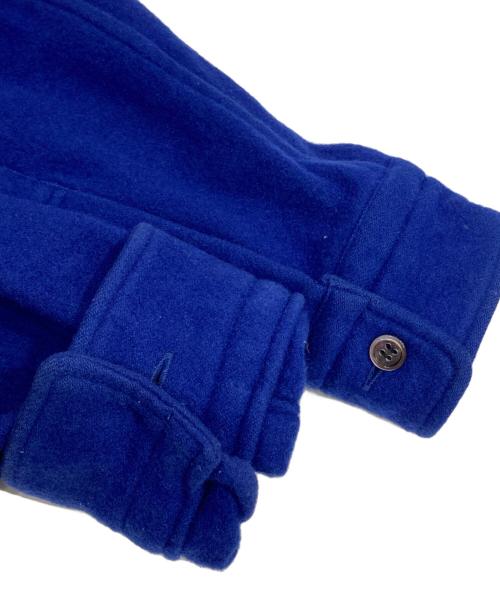 COMME des GARCONS HOMME（コムデギャルソン オム）COMME des GARCONS HOMME (コムデギャルソン オム) カットオフプリーツシャツジャケット ブルー サイズ:不明の古着・服飾アイテム