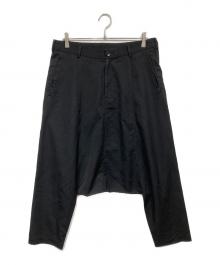 BLACK COMME des GARCONS（ブラックコムデギャルソン）の古着「ウールサルエルパンツ」｜ブラック