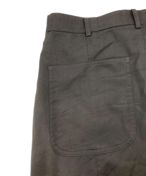 BLACK COMME des GARCONS（ブラックコムデギャルソン）BLACK COMME des GARCONS (ブラックコムデギャルソン) ウールサルエルパンツ ブラック サイズ:Mの古着・服飾アイテム