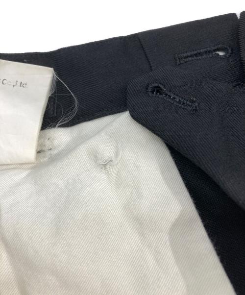 BLACK COMME des GARCONS（ブラックコムデギャルソン）BLACK COMME des GARCONS (ブラックコムデギャルソン) ウールサルエルパンツ ブラック サイズ:Mの古着・服飾アイテム
