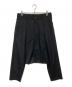 BLACK COMME des GARCONS（ブラックコムデギャルソン）の古着「ウールサルエルパンツ」｜ブラック
