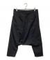 BLACK COMME des GARCONS (ブラックコムデギャルソン) ウールサルエルパンツ ブラック サイズ:M：13000円