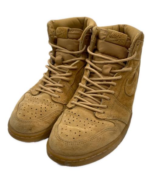 NIKE（ナイキ）NIKE AIR JORDAN 1 RETRO HIGH OG GOLDEN HARVEST/ELEMENTAL GOLD（エア ジョーダン 1 レトロ ハイ OG ゴールデン ハーベスト/エレメンタル ゴールド ） ブラウン サイズ:28の古着・服飾アイテム