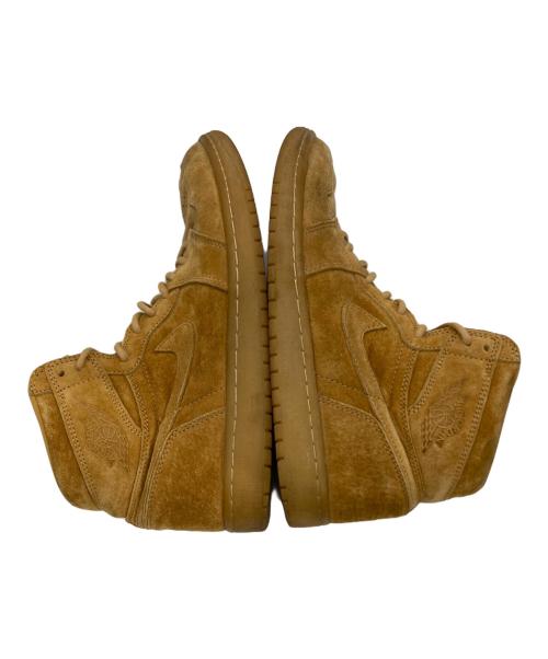 NIKE（ナイキ）NIKE AIR JORDAN 1 RETRO HIGH OG GOLDEN HARVEST/ELEMENTAL GOLD（エア ジョーダン 1 レトロ ハイ OG ゴールデン ハーベスト/エレメンタル ゴールド ） ブラウン サイズ:28の古着・服飾アイテム