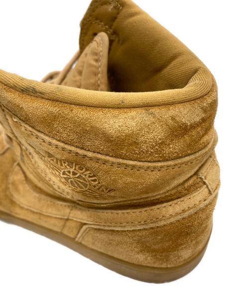 NIKE（ナイキ）NIKE AIR JORDAN 1 RETRO HIGH OG GOLDEN HARVEST/ELEMENTAL GOLD（エア ジョーダン 1 レトロ ハイ OG ゴールデン ハーベスト/エレメンタル ゴールド ） ブラウン サイズ:28の古着・服飾アイテム