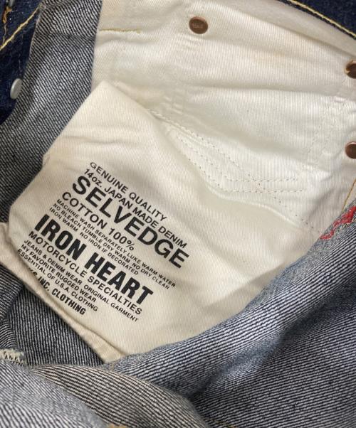 IRON HEART（アイアンハート）IRON HEART (アイアンハート) 14ozセルビッチデニムパンツ インディゴ サイズ:W29の古着・服飾アイテム