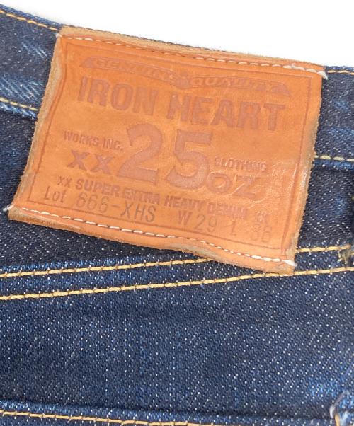 IRON HEART（アイアンハート）IRON HEART (アイアンハート) 25ozセルビッチデニムパンツ インディゴ サイズ:W29の古着・服飾アイテム