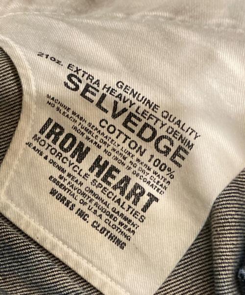 IRON HEART（アイアンハート）IRON HEART (アイアンハート) 21ozセルビッチデニムパンツ インディゴ サイズ:W28の古着・服飾アイテム