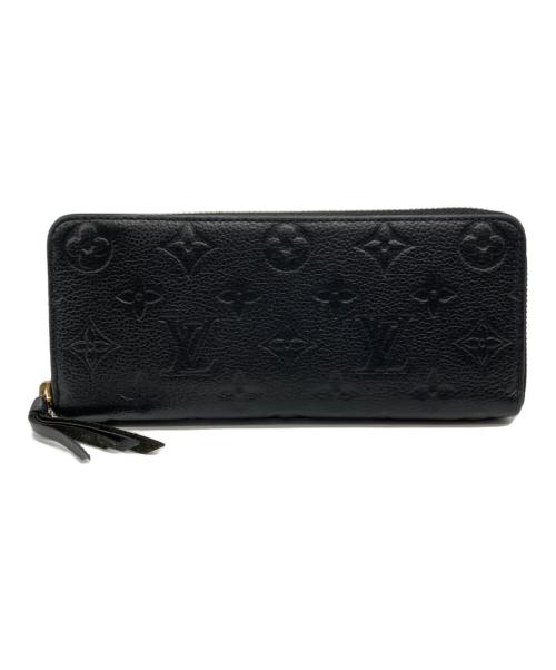 LOUIS VUITTON（ルイ ヴィトン）LOUIS VUITTON (ルイ ヴィトン) ポルトフォイユ・クレマンス ブラックの古着・服飾アイテム