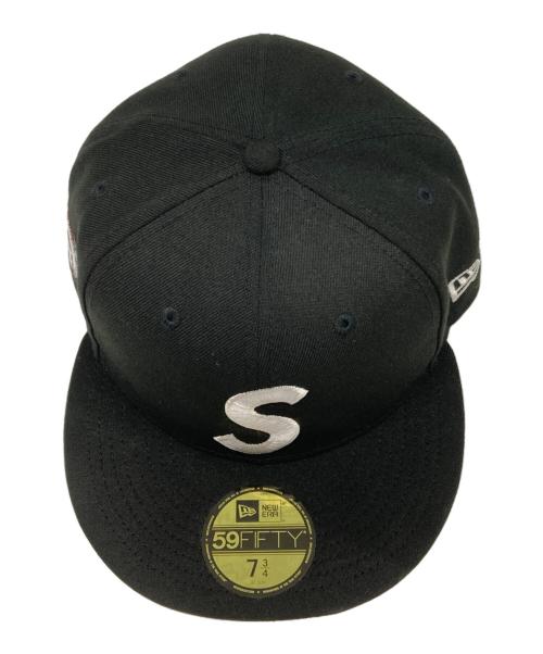 SUPREME（シュプリーム）Supreme (シュプリーム) New Era (ニューエラ) Screw Ball S Logo キャップ ブラック サイズ:7 3/4の古着・服飾アイテム