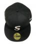 中古・古着 Supreme (シュプリーム) New Era (ニューエラ) Screw Ball S Logo キャップ ブラック サイズ:7 3/4：9000円