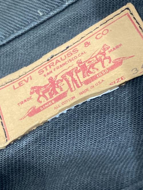 LEVI'S（リーバイス）LEVI'S (リーバイス) コットンツイルジャケット ブラウン サイズ:34の古着・服飾アイテム