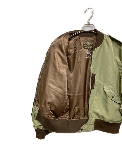 waiper（ワイパー）waiper (ワイパー) L-2フライトジャケット グリーン サイズ:40の古着・服飾アイテム