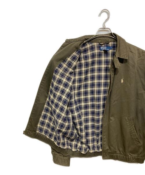 POLO RALPH LAUREN（ポロ・ラルフローレン）POLO RALPH LAUREN (ポロ・ラルフローレン) 裏チェックスイングトップ カーキ サイズ:Lの古着・服飾アイテム