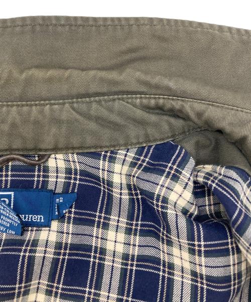 POLO RALPH LAUREN（ポロ・ラルフローレン）POLO RALPH LAUREN (ポロ・ラルフローレン) 裏チェックスイングトップ カーキ サイズ:Lの古着・服飾アイテム