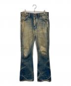 Wrangler×JOHN'S CLOSINGラングラー）の古着「フレアデニムパンツ」｜インディゴ