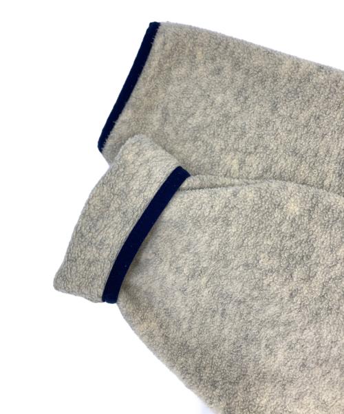Patagonia（パタゴニア）Patagonia (パタゴニア) シンチラ・スナップT・プルオーバ ベージュ×ネイビー サイズ:Sの古着・服飾アイテム