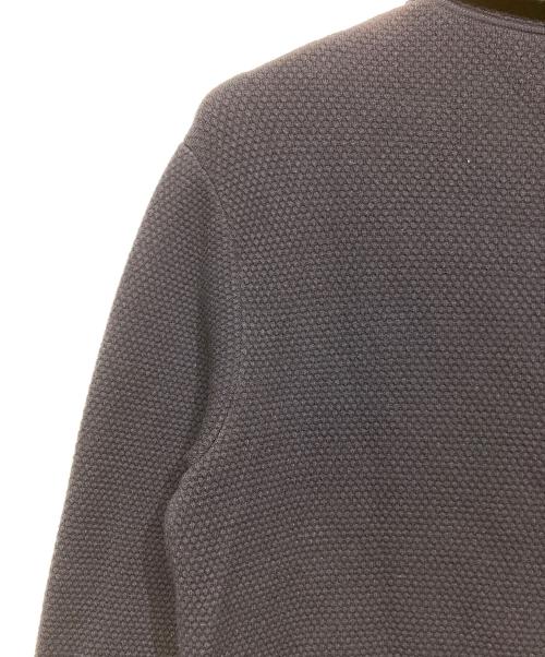 RALPH LAUREN Purple Label（ラルフ ローレン パープル レーベル）RALPH LAUREN Purple Label (ラルフ ローレン パープル レーベル) ウール混 ニットダブルジャケット ネイビー サイズ:Lの古着・服飾アイテム