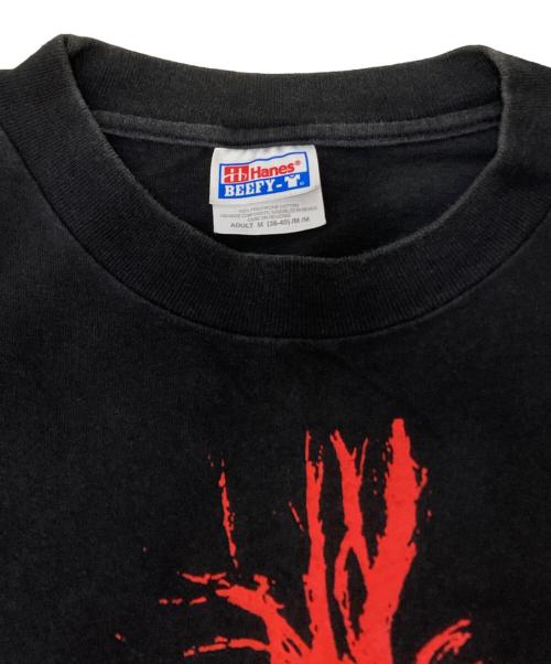 Hanes（ヘインズ）Hanes (ヘインズ) Andy WarholプリントTシャツ（アンディ ウォーホルプリントTシャツ） ブラック サイズ:Mの古着・服飾アイテム