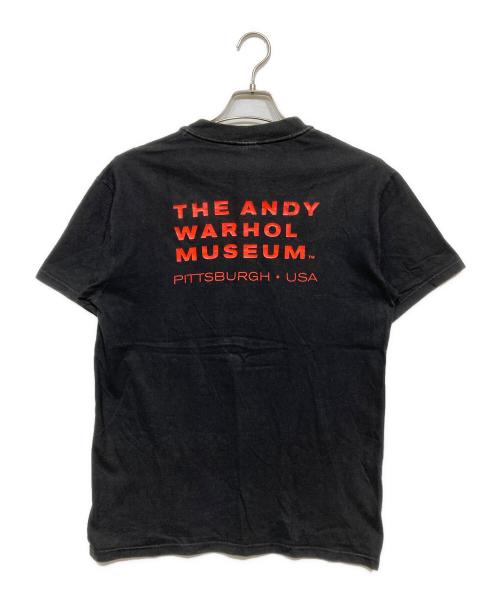 Hanes（ヘインズ）Hanes (ヘインズ) Andy WarholプリントTシャツ（アンディ ウォーホルプリントTシャツ） ブラック サイズ:Mの古着・服飾アイテム