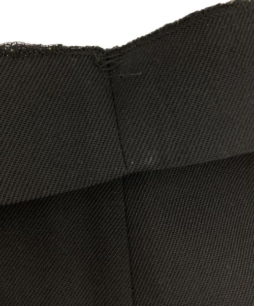 MARKAWARE（マーカウェア）MARKAWARE (マーカウェア) PLEATED FRONT PEGTOP パンツ（プリーティッド フロント ペグトップ パンツ） ブラック サイズ:2の古着・服飾アイテム