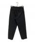 MARKAWARE (マーカウェア) PLEATED FRONT PEGTOP パンツ（プリーティッド フロント ペグトップ パンツ） ブラック サイズ:2：8000円