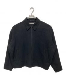 Acne studios（アクネ ストゥディオズ）の古着「WOOL ZIPPER JACKET」｜ブラック