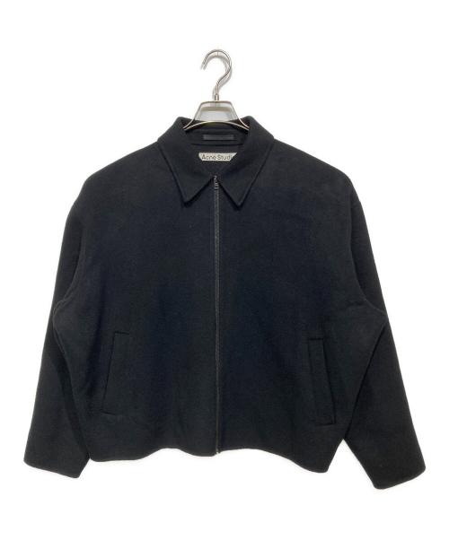 Acne studios（アクネ ストゥディオズ）Acne studios (アクネ ストゥディオズ) WOOL ZIPPER JACKET ブラック サイズ:44の古着・服飾アイテム