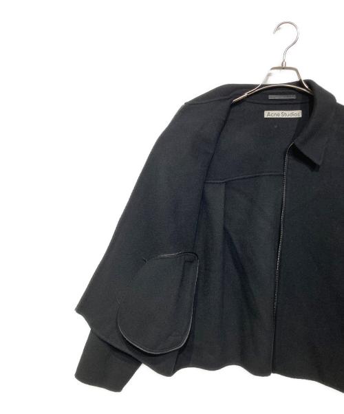 Acne studios（アクネ ストゥディオズ）Acne studios (アクネ ストゥディオズ) WOOL ZIPPER JACKET ブラック サイズ:44の古着・服飾アイテム