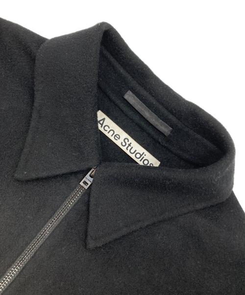Acne studios（アクネ ストゥディオズ）Acne studios (アクネ ストゥディオズ) WOOL ZIPPER JACKET ブラック サイズ:44の古着・服飾アイテム