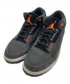NIKEナイキ）の古着「Air Jordan 3 Retro Fear（エアー ジョーダン 3 レトロ フィアー）」｜グレー×ブラック